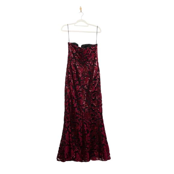 Dress The Population Fernanda Sequin Gown – Pre-Owned Size L - Picture 5 of 9